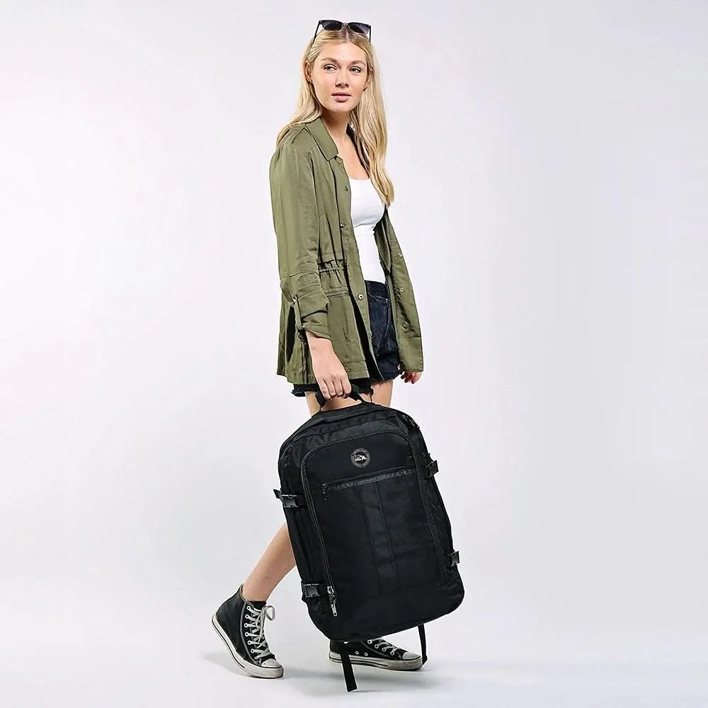 Metz 44L Travel Backpack Carry on Luggage Sized 55x40x20cm (22x16x8) Lightweight