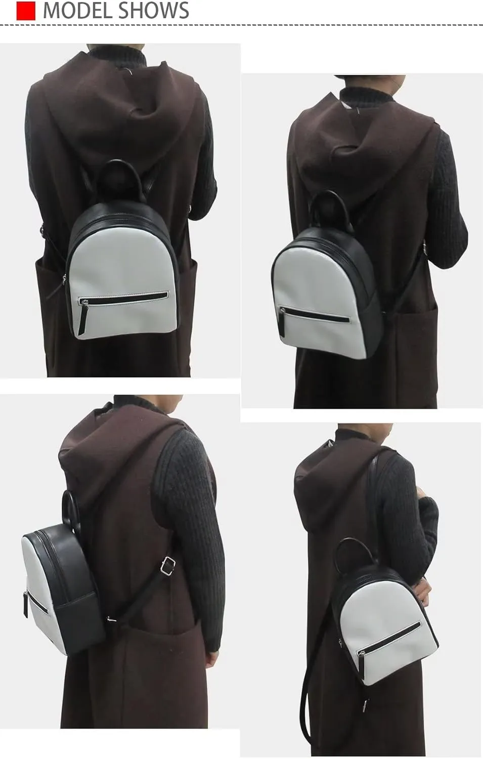 Mini Backpacks Girls Fashion Cute Backpack Daily Use Travel Bags Casual Backpack Zipper Rucksack Classic Durable Shoulder Bag for Valentine's Day, Art Heart Print