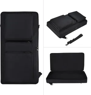 Multi-function storage bag case, suitable for Pioneer DDJ-Flx6/SX/ SX2/ SX3 jukebox, portable adjustable shoulder strap travel essential multi-storage bag (DDJ-FLX 6)