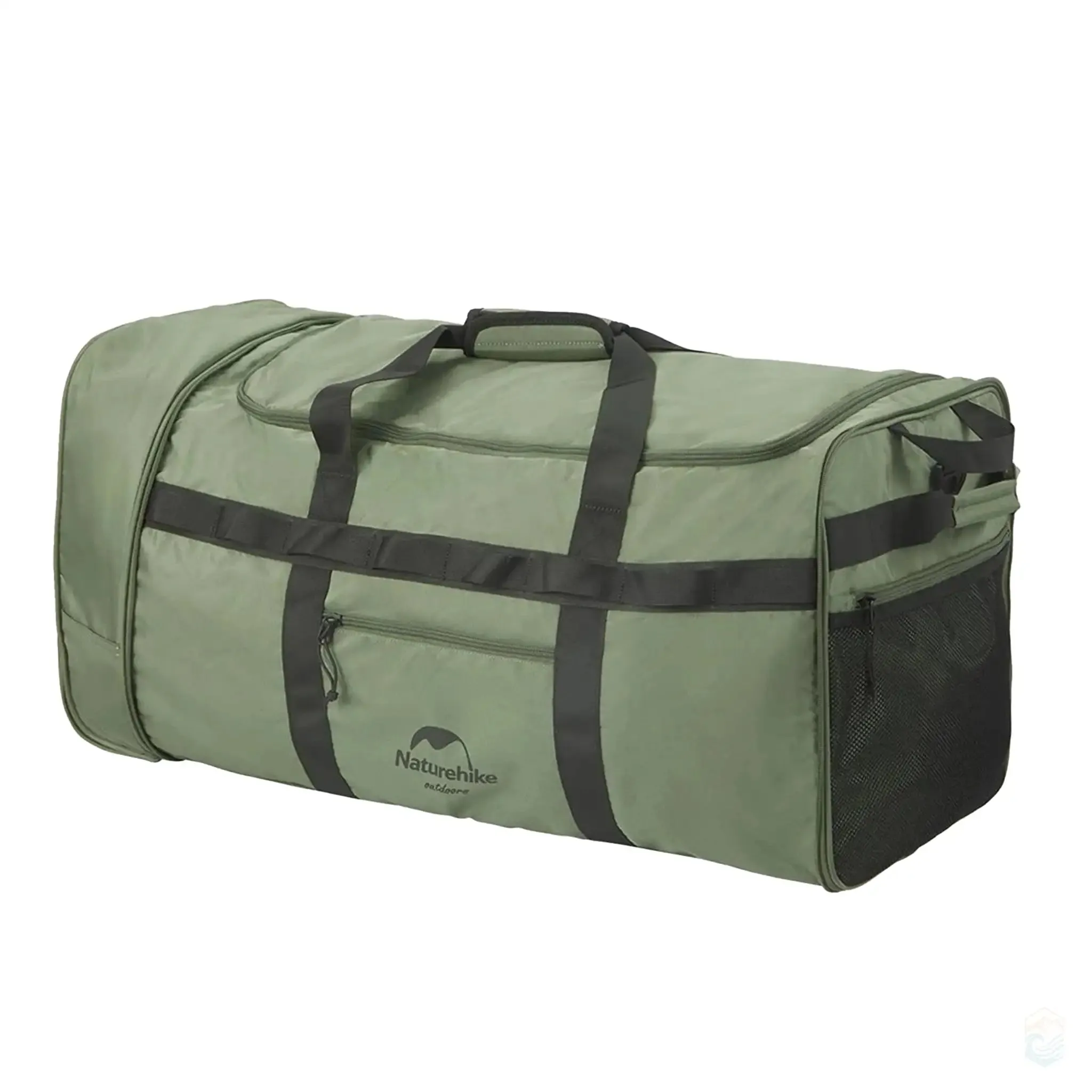 Naturehike Foldable Camping Storage Bag with Wheels - Large Capacity Portable Luggage for Outdoor Travel
