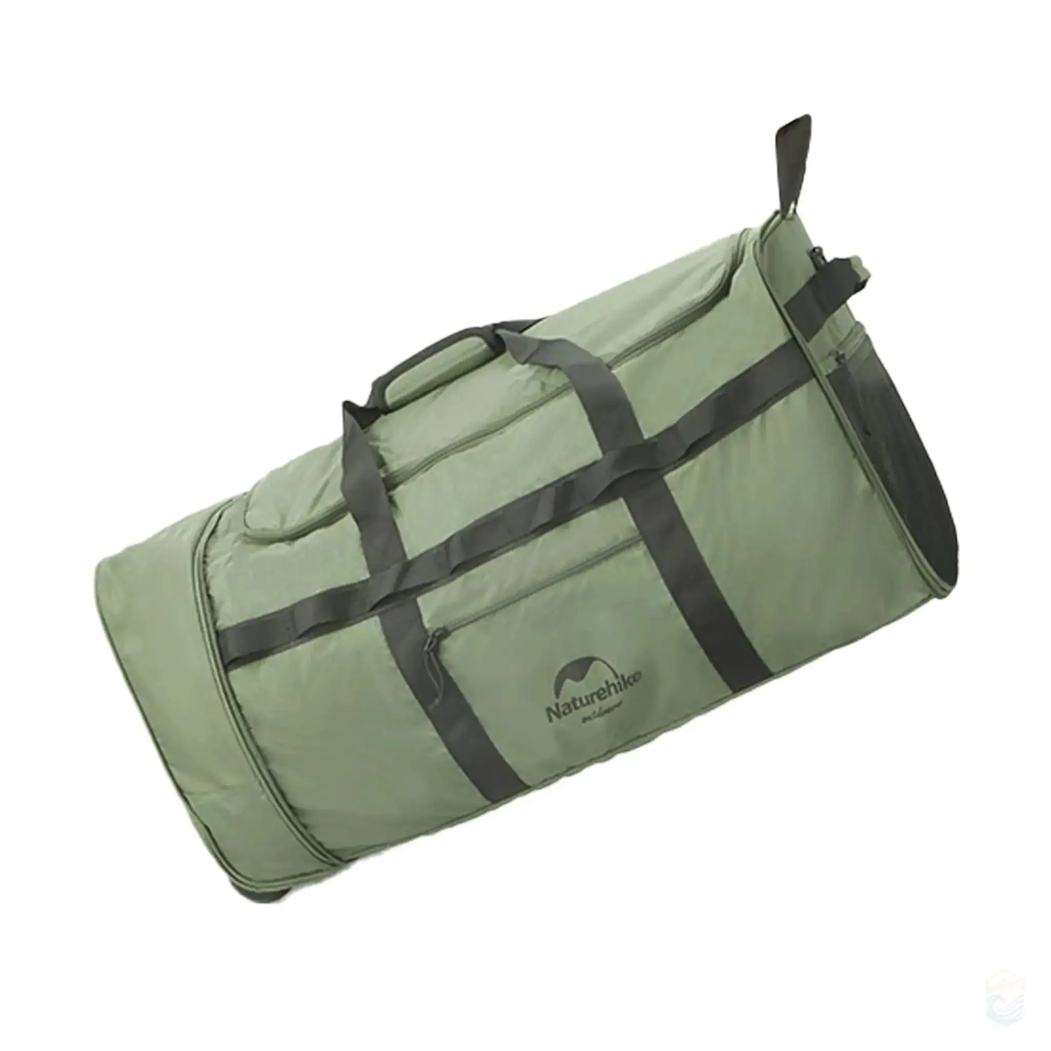 Naturehike Foldable Camping Storage Bag with Wheels - Large Capacity Portable Luggage for Outdoor Travel