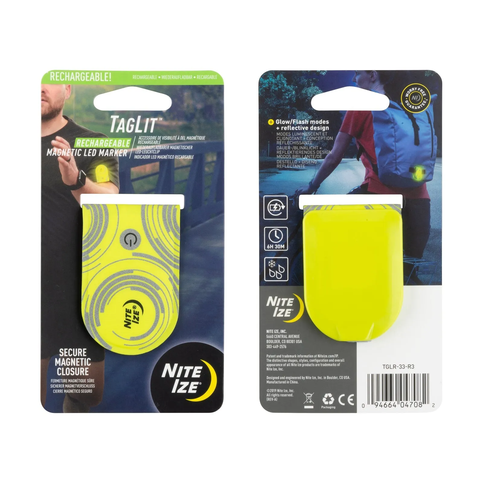 Nite Ize TagLit Rechargeable Magnetic LED Marker