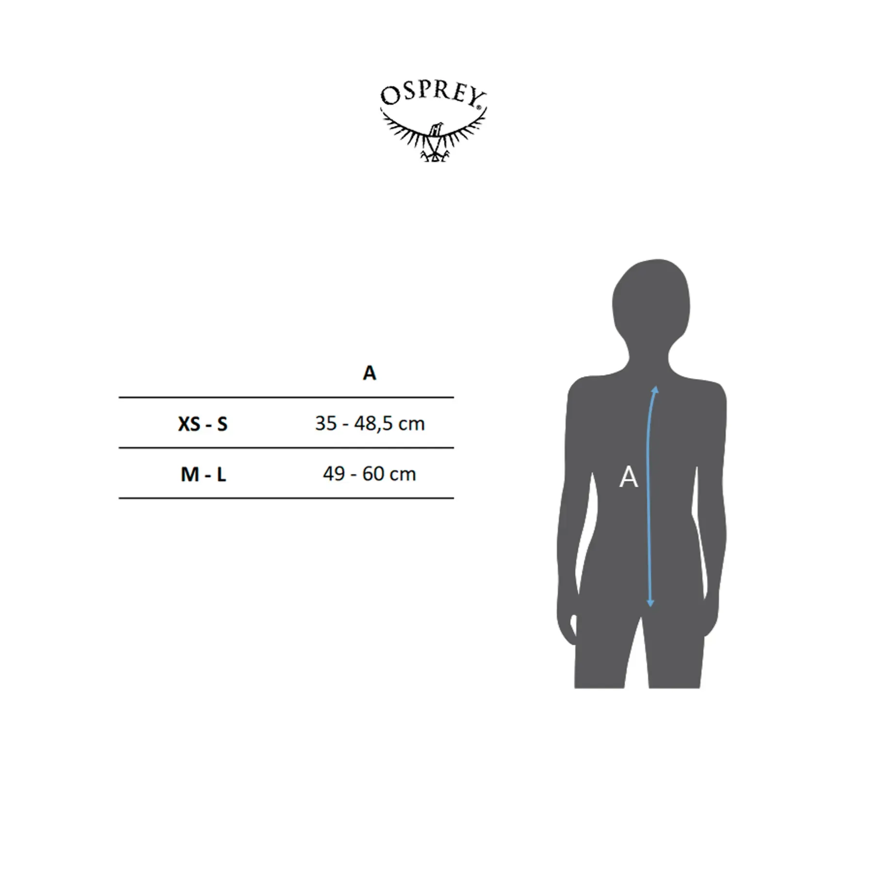 Osprey Ariel - 55L - XS/S - Ceramic Blue