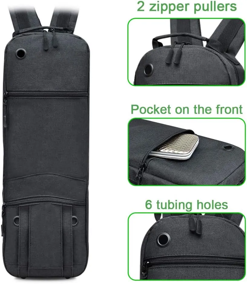 Oxygen Tank Backpack Portable Oxygen Cylinder Bag Carrying Travel Storage Fits M15(D) D Size Carrier Backpacks Holder o2 Bag