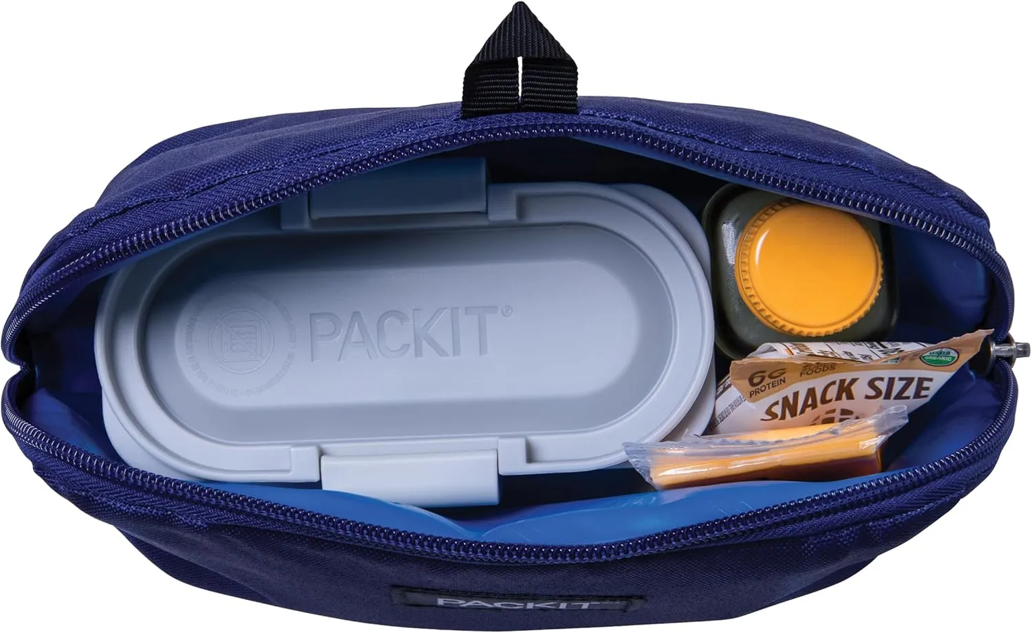 PackIt Freezable Snack Bag, Built with EcoFreeze Technology, Foldable, Reusable, Zip Closure Locks in Cool Dry Air, Perfect for Babies, Kids, Adults of all Ages, and Fresh Snacks On the Go