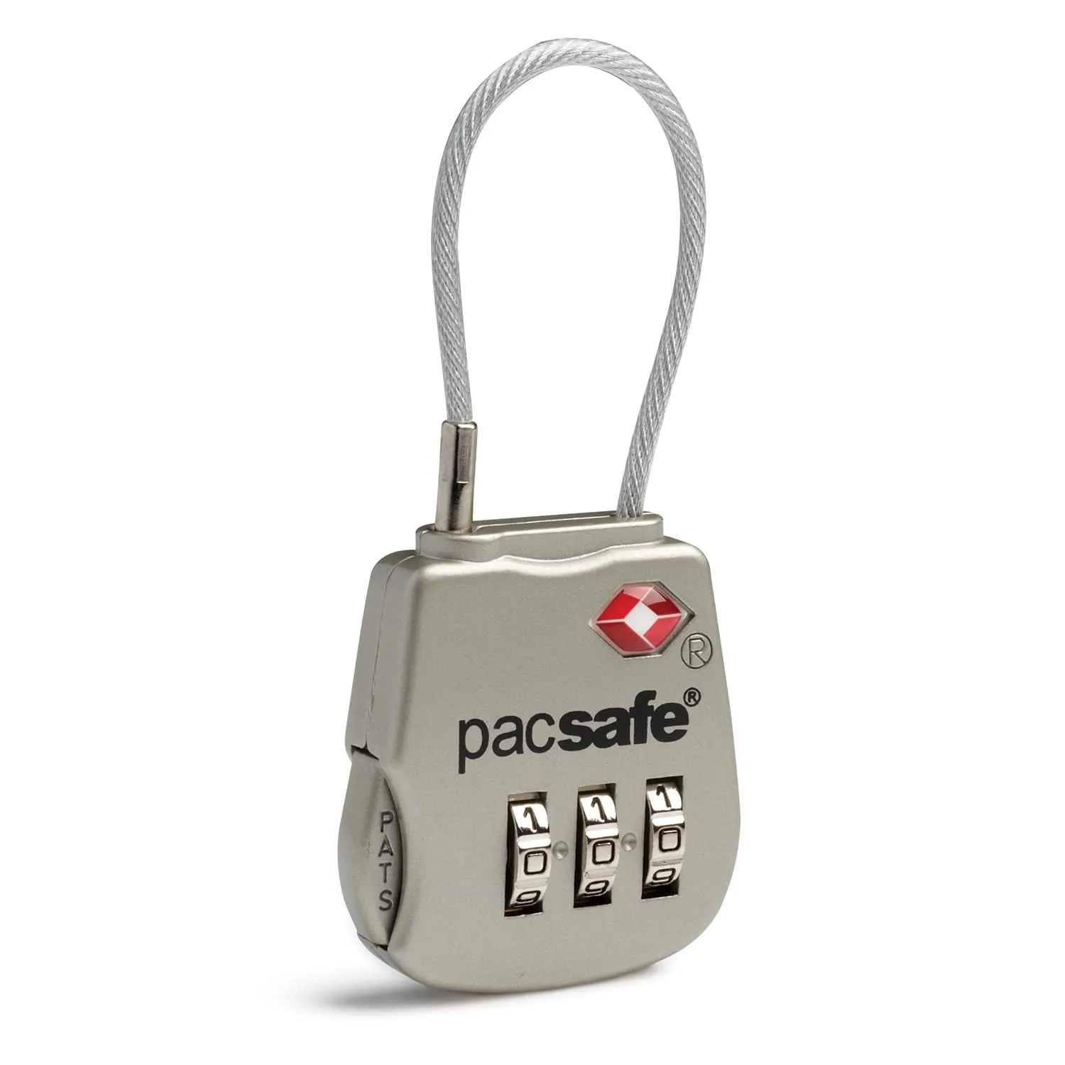 Pacsafe® Prosafe® 800 Travel Sentry Approved combination cable padlock