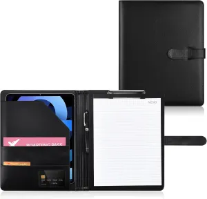 Padfolio Portfolio Clipboard Folder Pacific Mailer Resume Portfolio Folder Legal Document Organizer Legal Pad Holder for Interview School Business Office Conference
