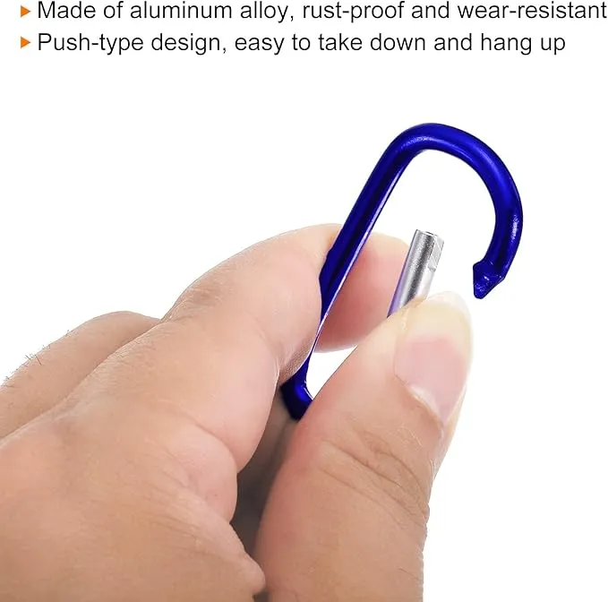 PATIKIL Compass Keychain Belt Clip, Party Favors for Camping Outdoors