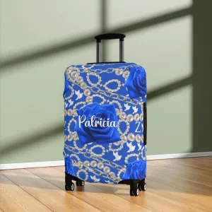 Pearls and Dove Custom Luggage Cover