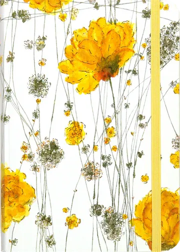 Peter Pauper Press Artisan Journals | YELLOW FLOWERS