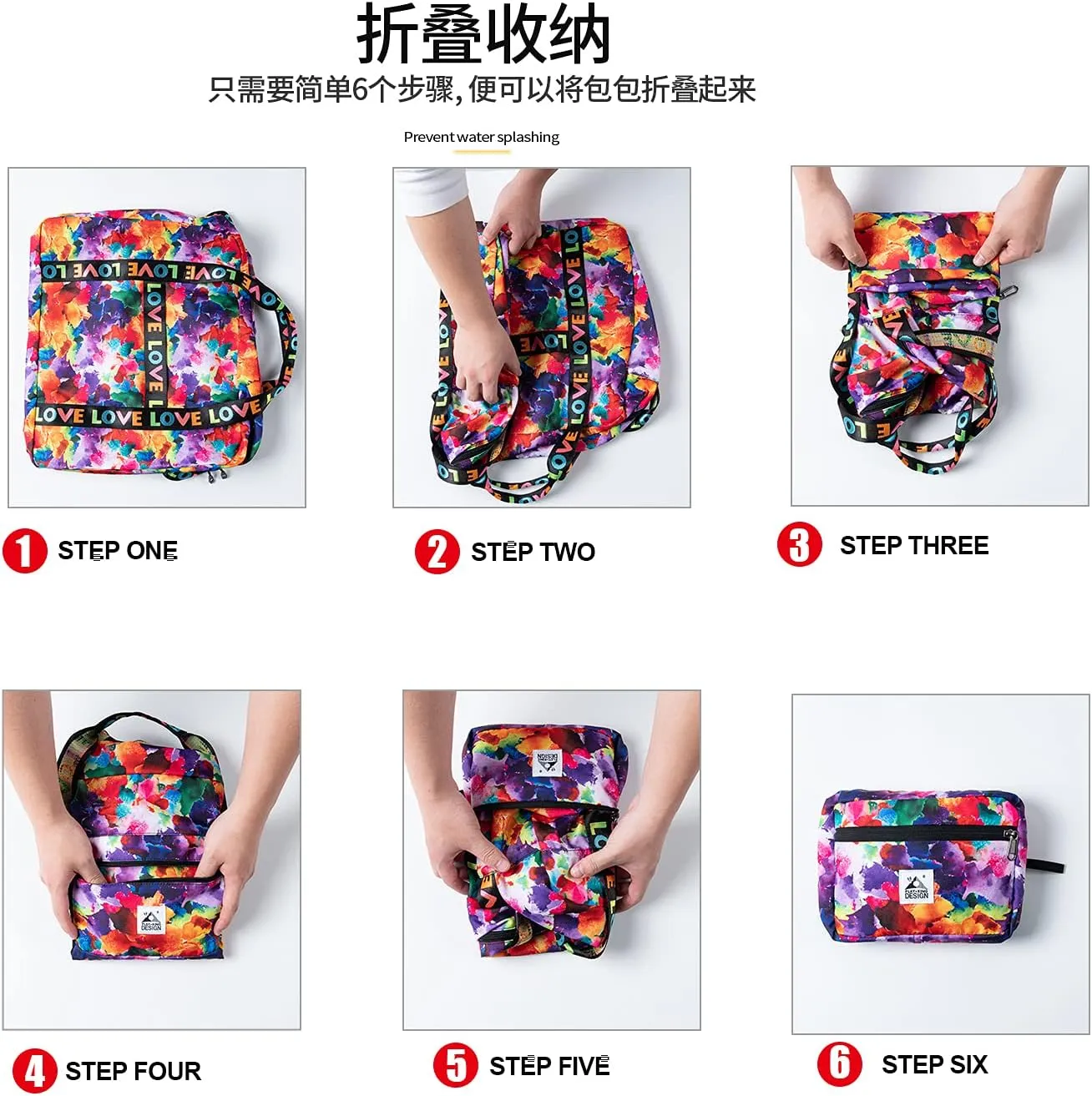PLAY KING Travel Bag Foldable Travel Duffel Bag Luggage Bag for Women