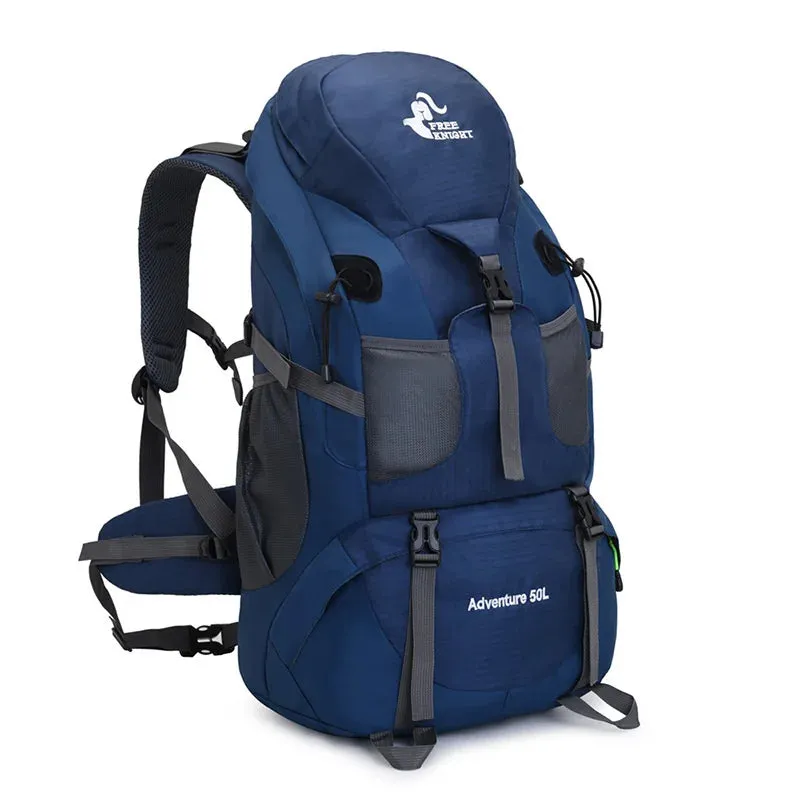 Professional Outdoor Mountaineering  50L Bag Hiking Backpack Sports Men's Women's Large Capacity Rucksack Light Camping Travel