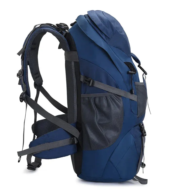 Professional Outdoor Mountaineering  50L Bag Hiking Backpack Sports Men's Women's Large Capacity Rucksack Light Camping Travel