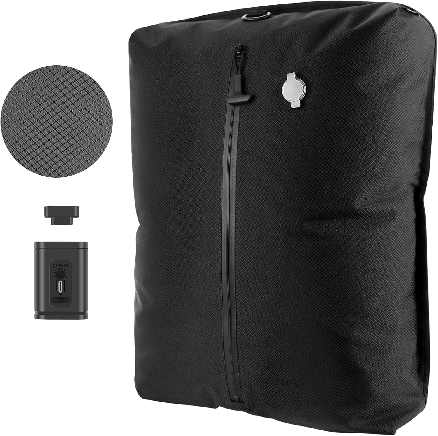 Professional Vacuum Bags for Travel with Wireless Vacuum Pump, IP67 Reusable Vacuum Compression Bags for Suitcases and Backpack Space Saver Vacuum Bags Lightweight&Durable (1PC Pump)
