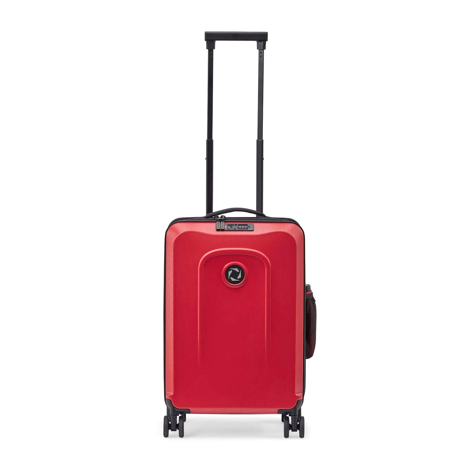 Red foldable carry on trolley senz° foldaway carry on trolley passion red