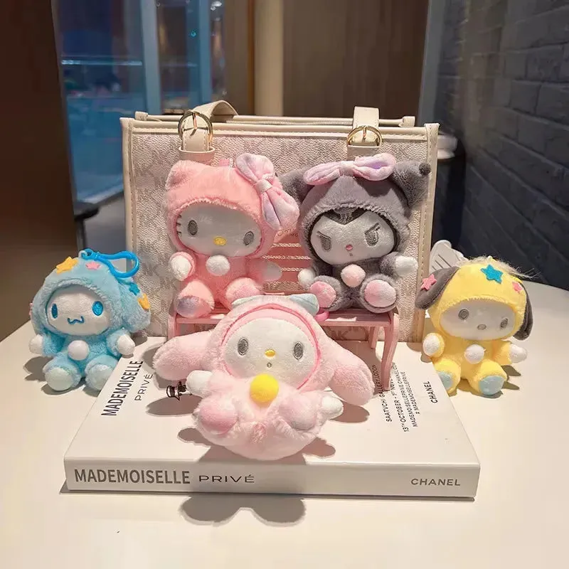 Sanrio Bunny Buddies Plush Keychain