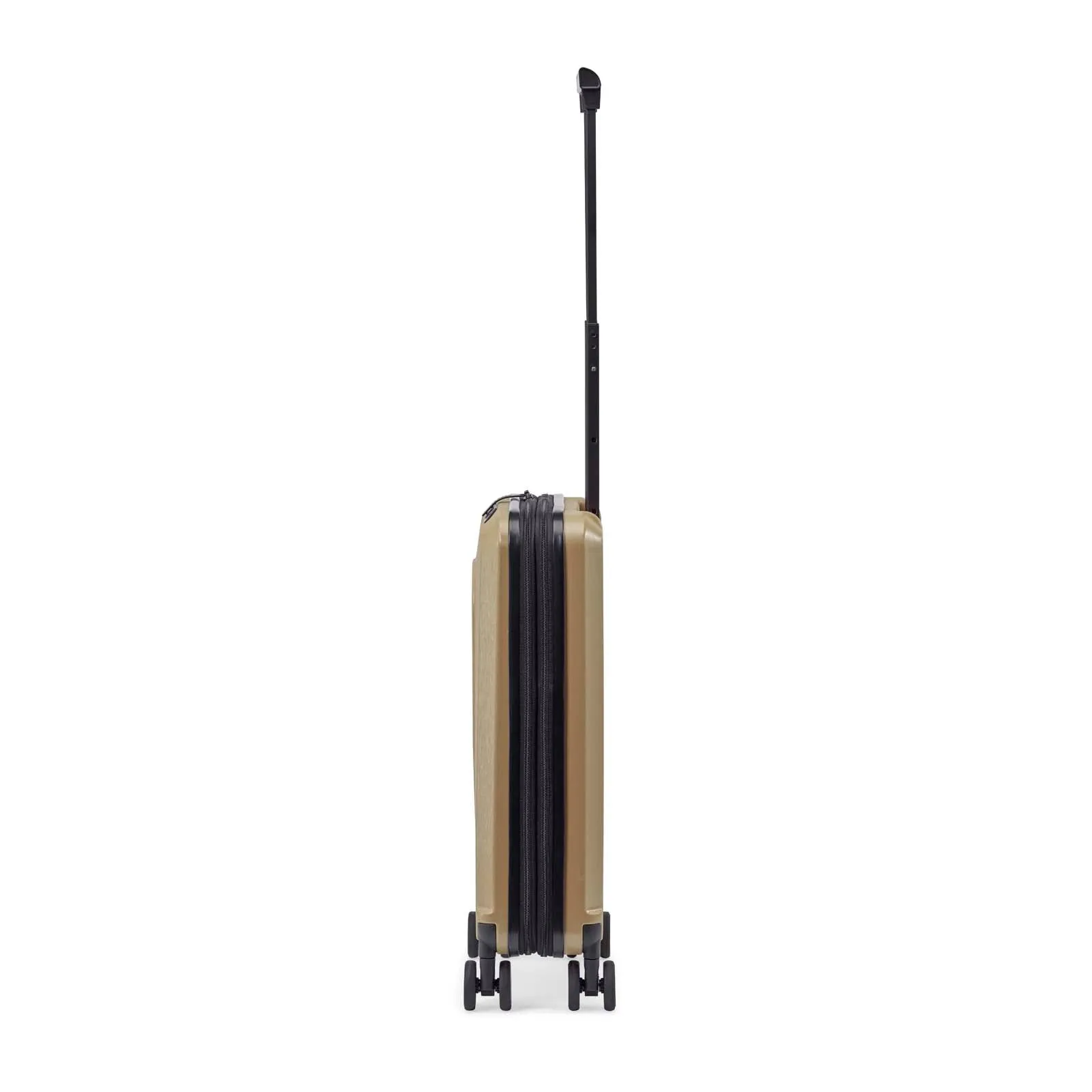 Shiny Champagne Brown foldable carry on trolley sen z° foldaway carry on trolley
