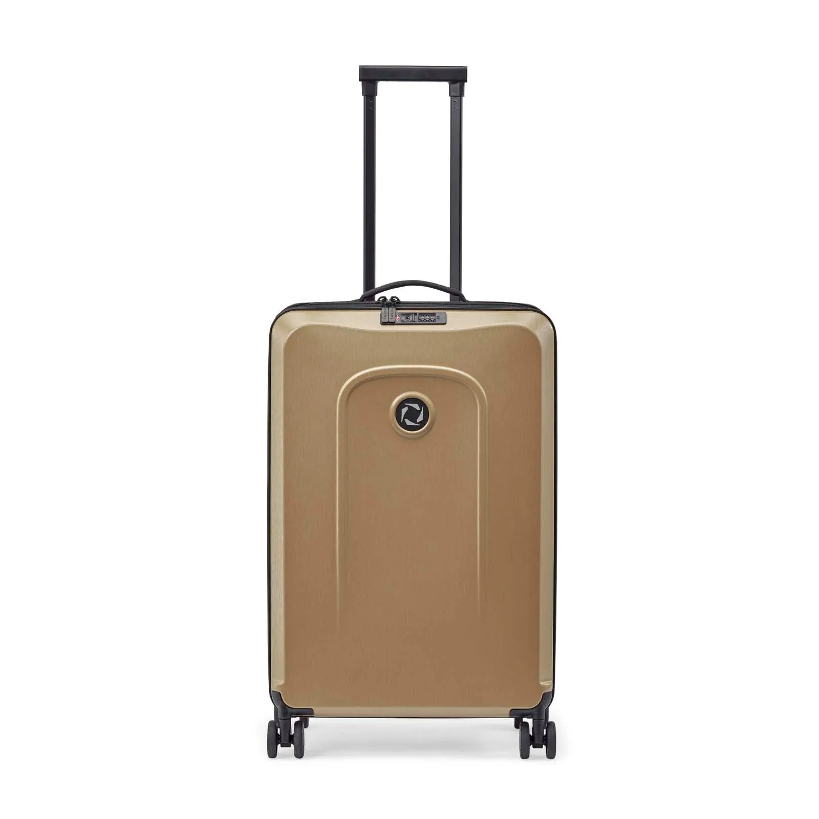 Shiny Champagne Brown foldable check in trolley senz° foldaway check in trolley