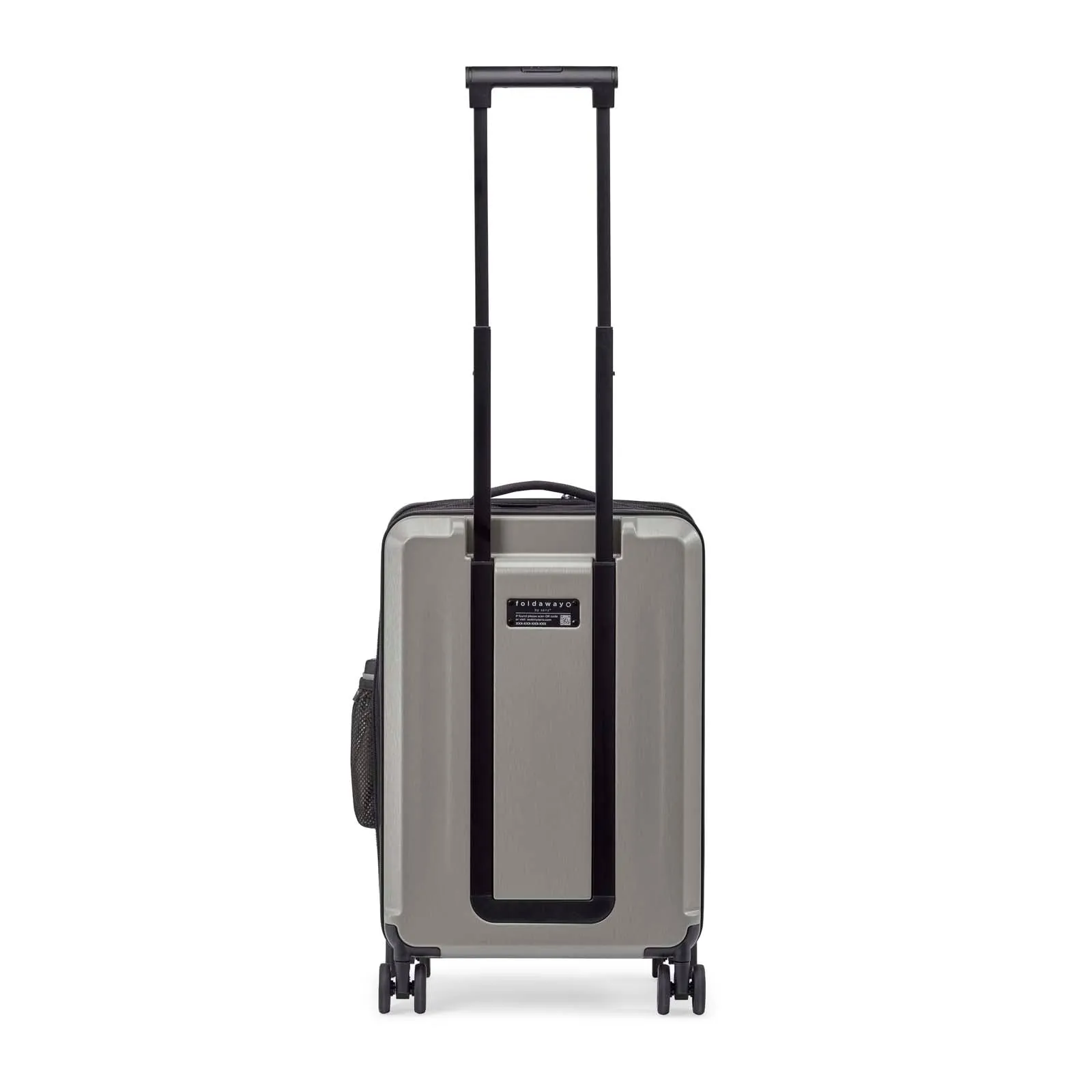 Silk Grey foldable carry on trolley sen z° foldaway carry on trolley