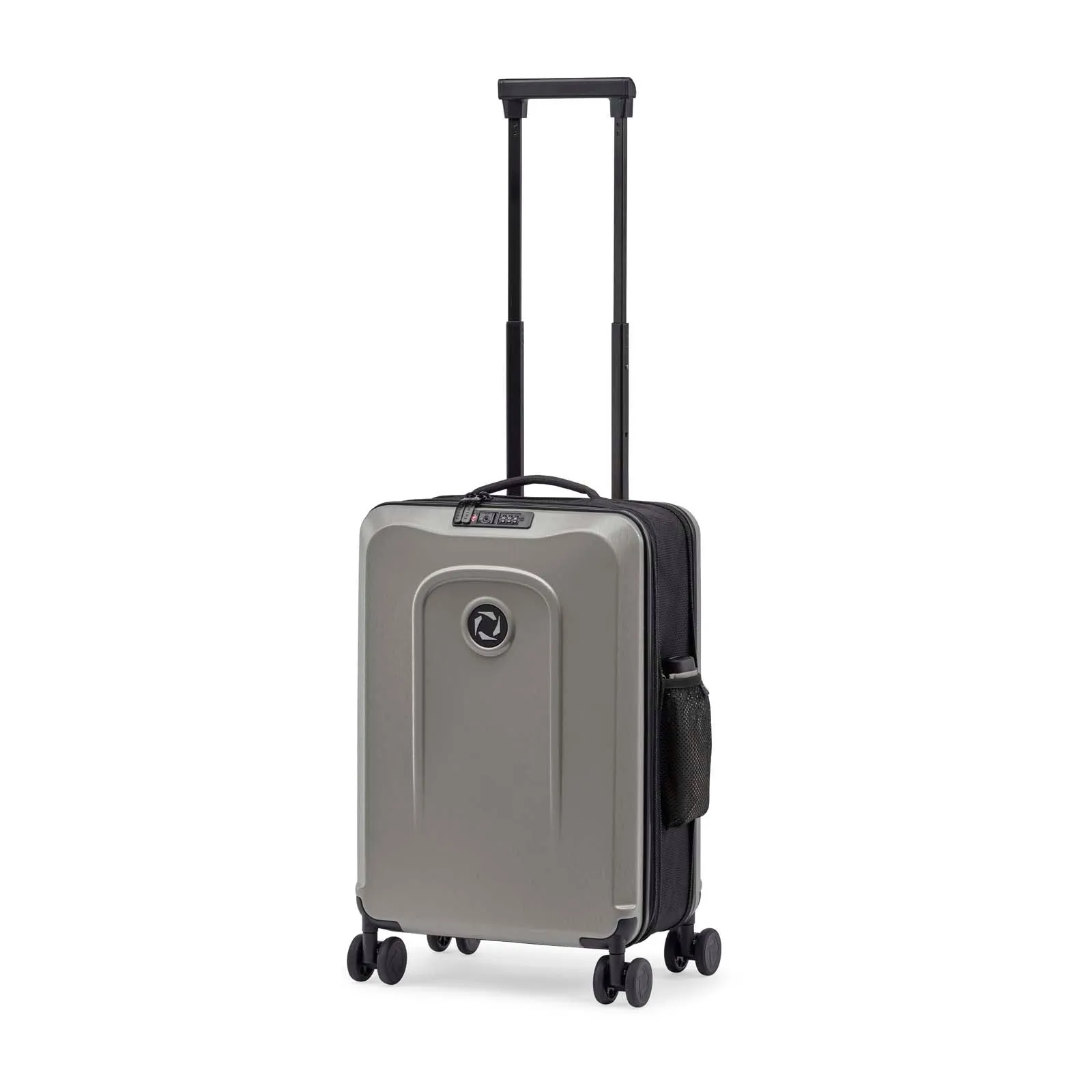 Silk Grey foldable carry on trolley sen z° foldaway carry on trolley