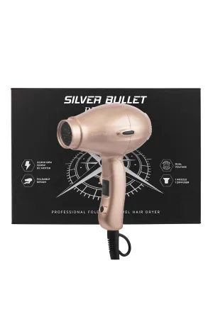 SILVER BULLET RUNWAY FOLDABLE TRAVEL HAIR DRYER
