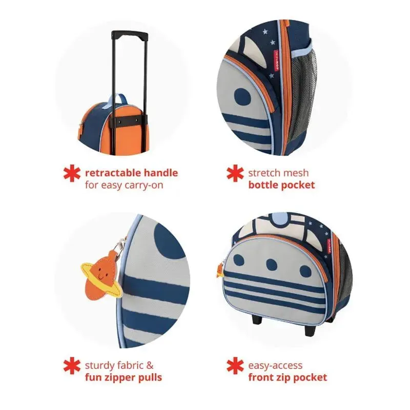 Skip Hop - Spark Style Luggage, Rocketship