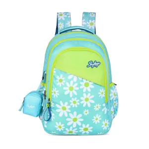 Skybags BLOOM 01 SCHOOL BACKPACK NEON GREEN