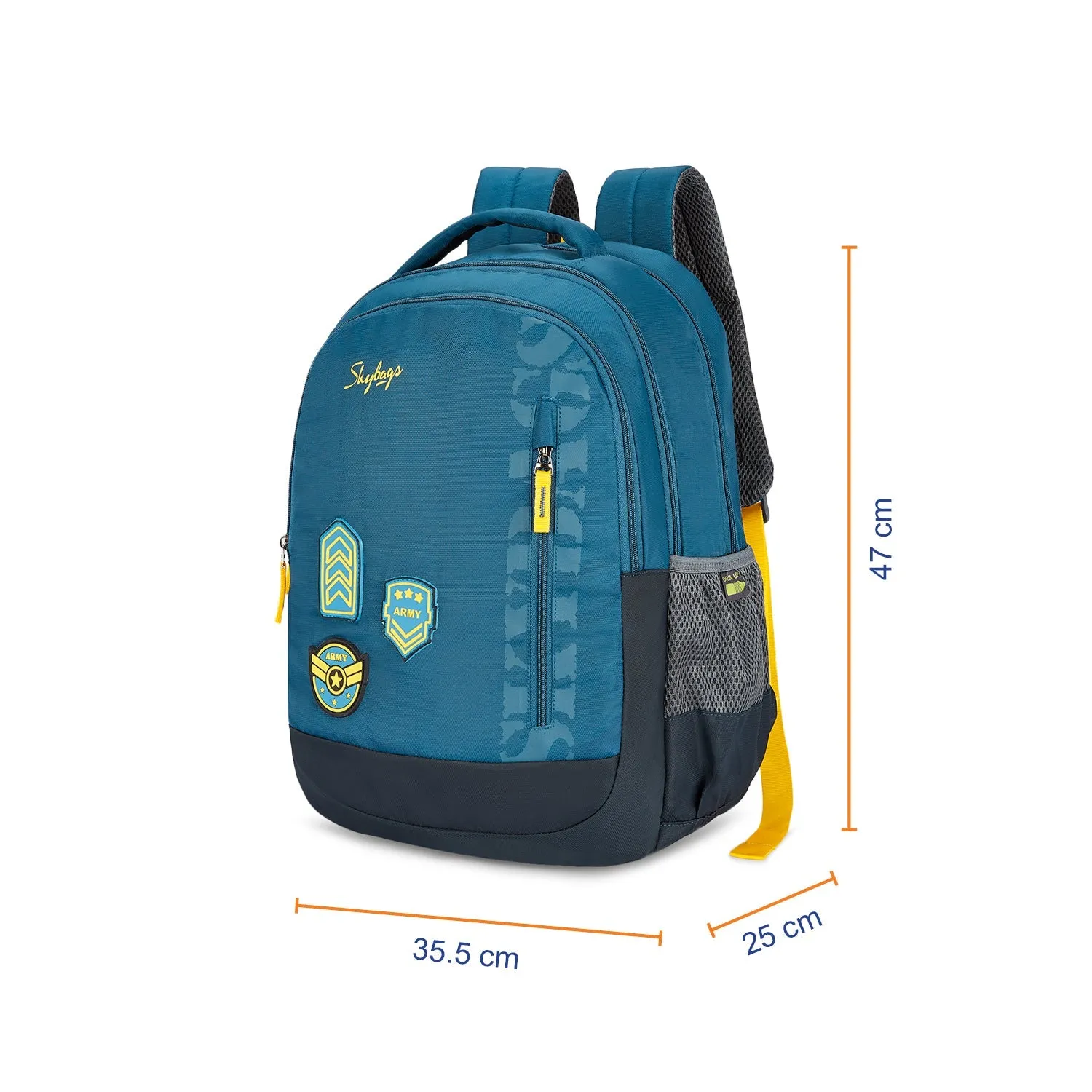 Skybags New Stream 10  School Bp With Rc (H) Deep Blue