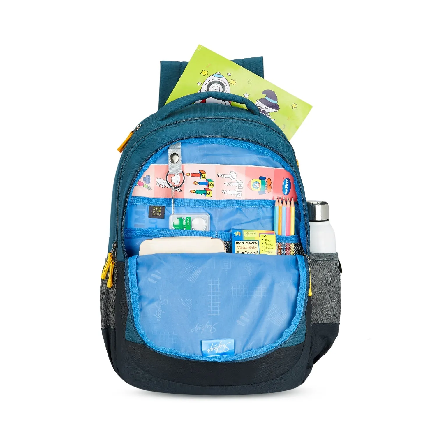 Skybags New Stream 10  School Bp With Rc (H) Deep Blue