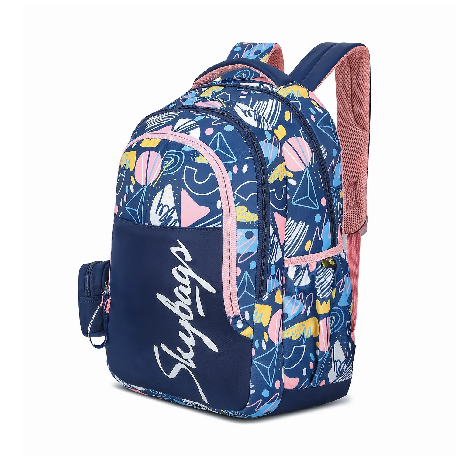 Skybags PEARL 03 SCHOOL BACKPACK NAVY