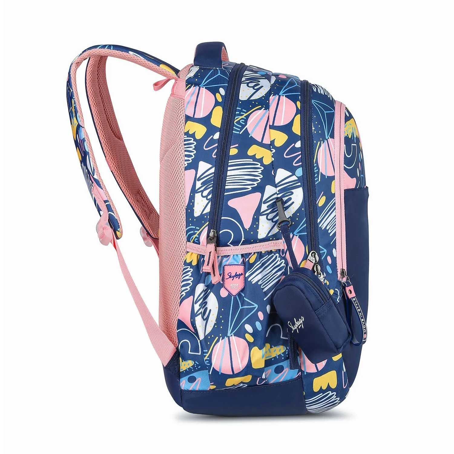 Skybags PEARL 03 SCHOOL BACKPACK NAVY