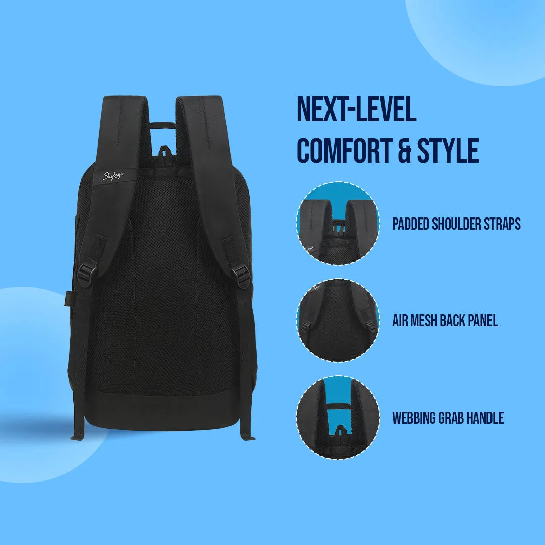 Skybags Pod Laptop Backpack Black