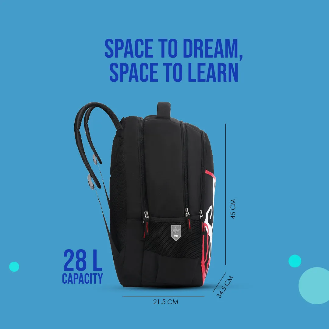 Skybags Qube 01  School Backpack (E)