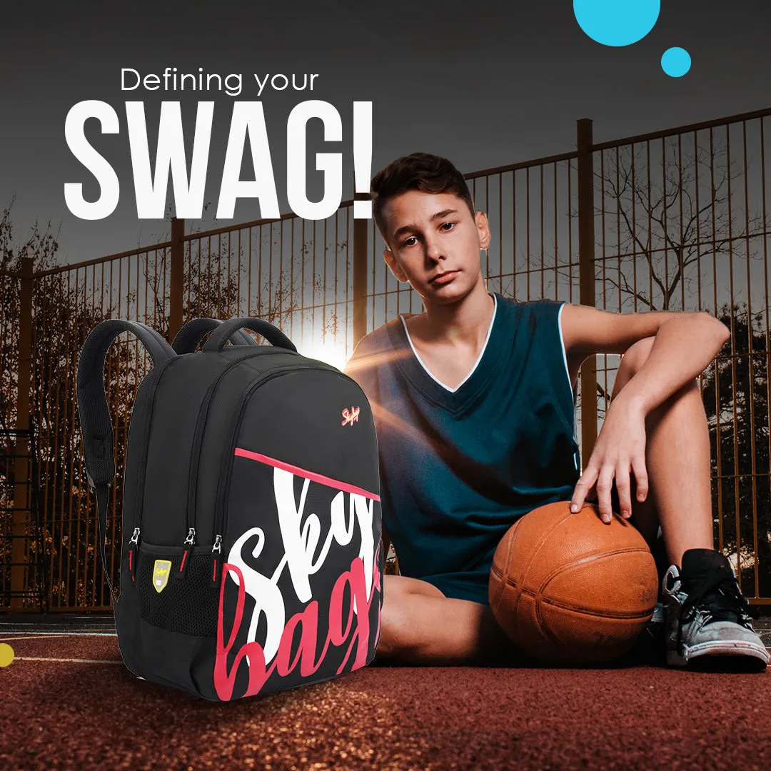Skybags Qube 01  School Backpack (E)