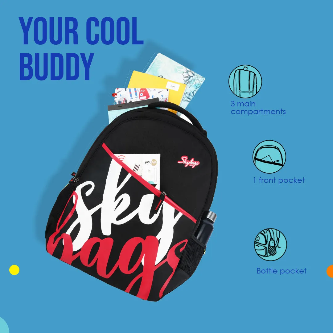 Skybags Qube 01  School Backpack (E)