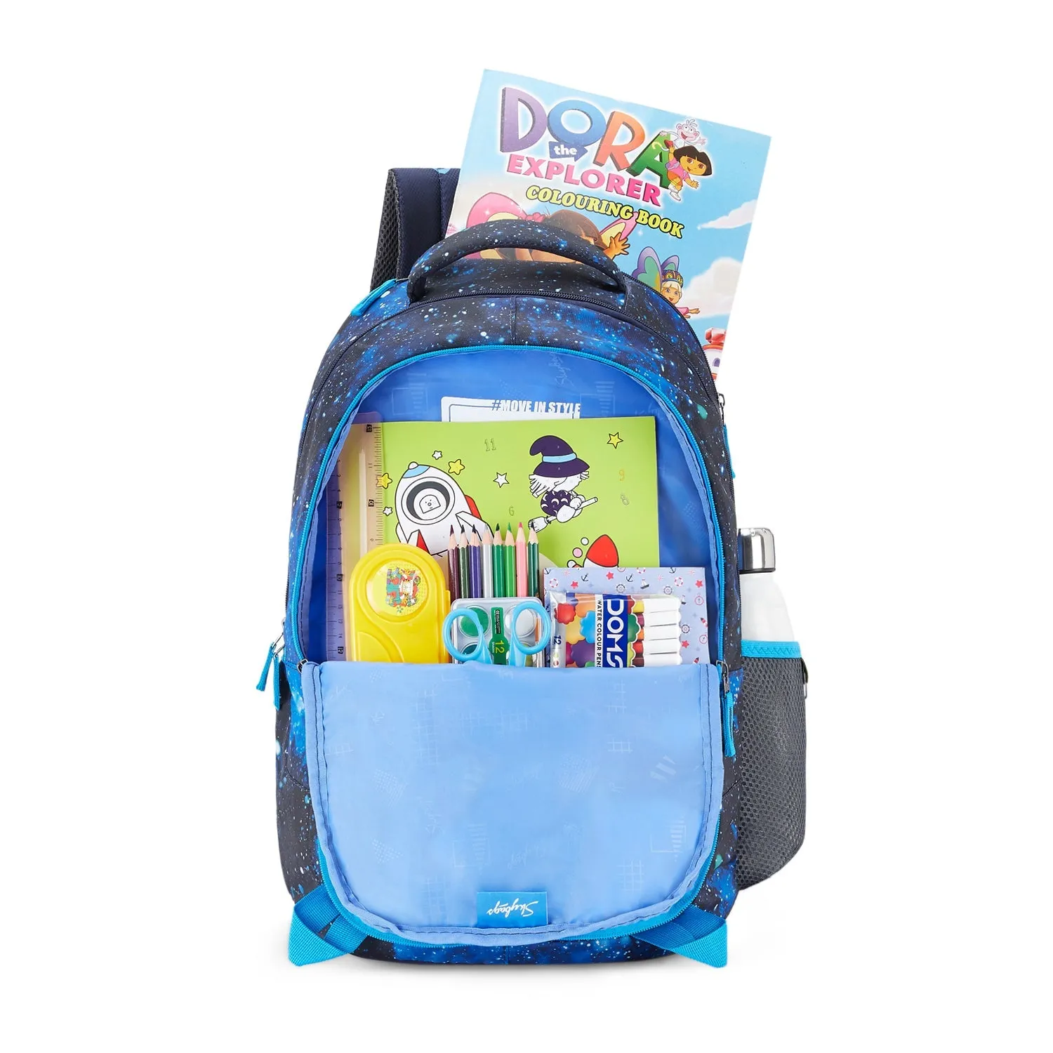 Skybags Riddle 1  School Bp Black