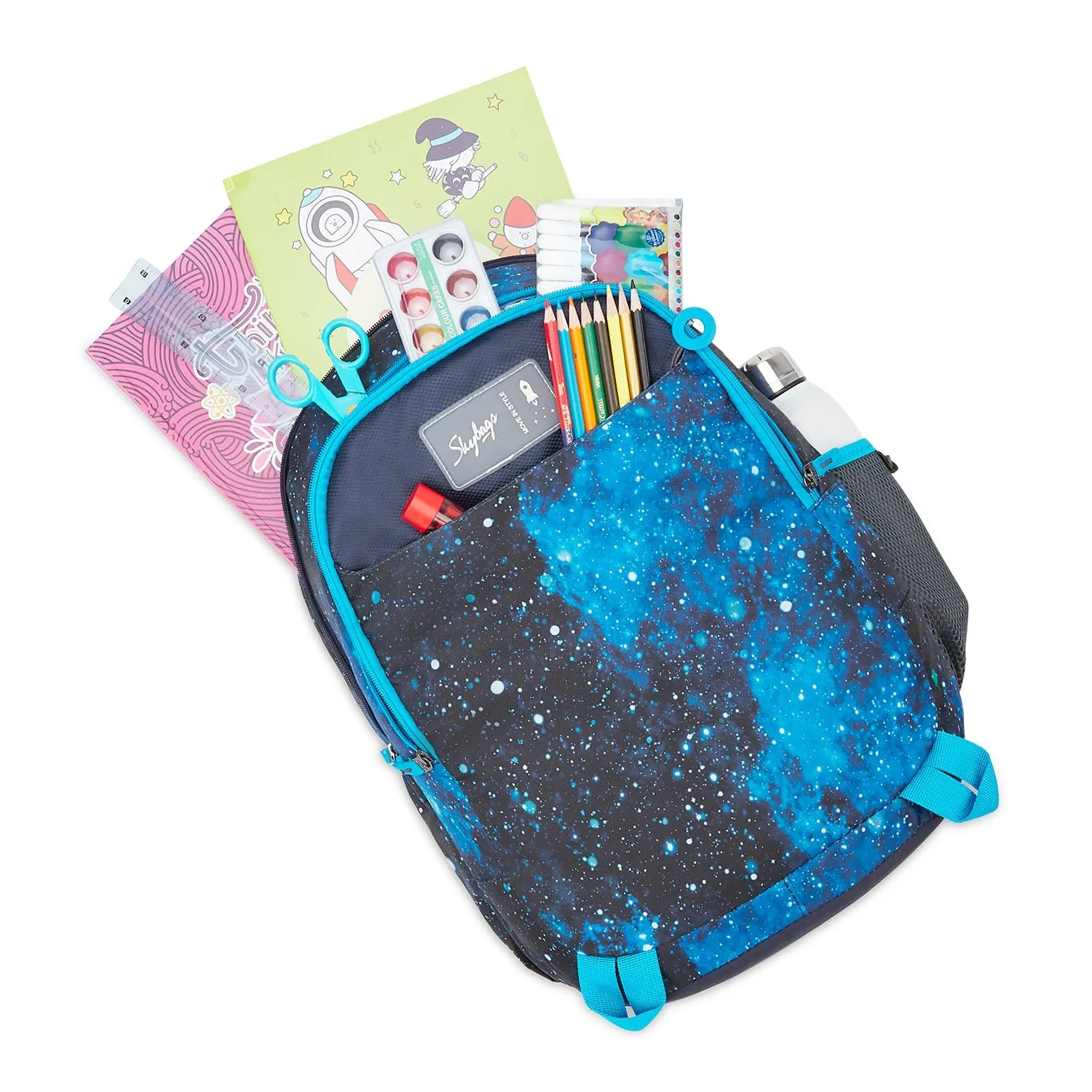 Skybags Riddle 1  School Bp Black