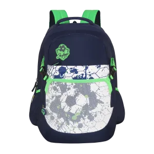 Skybags Strike  01 School Backpack Green