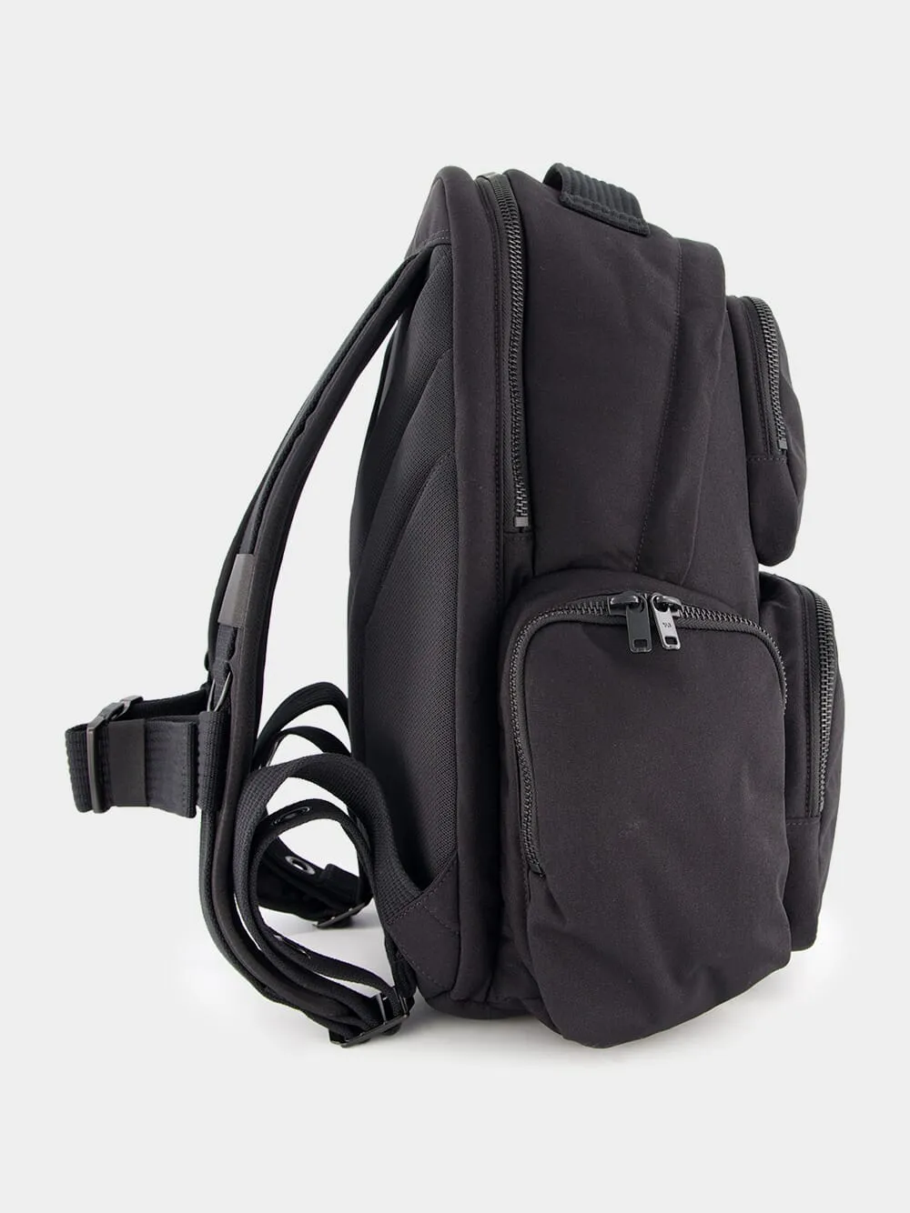 Sleek Designer Black Backpack