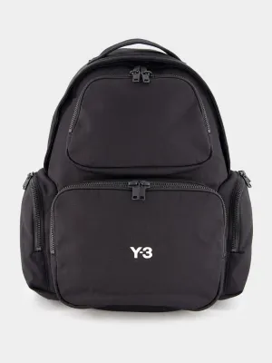 Sleek Designer Black Backpack