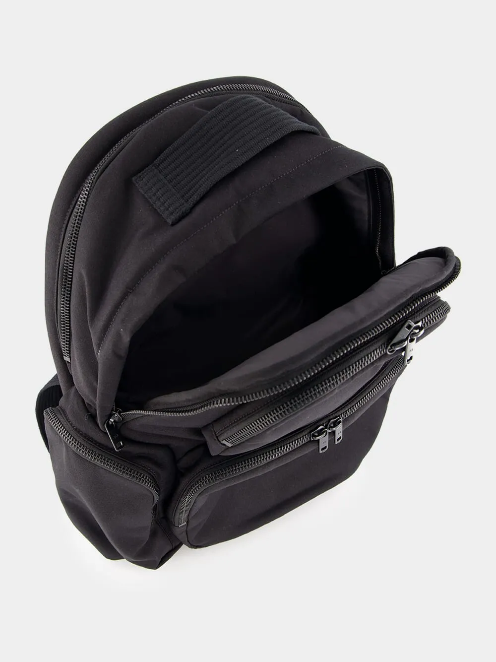 Sleek Designer Black Backpack