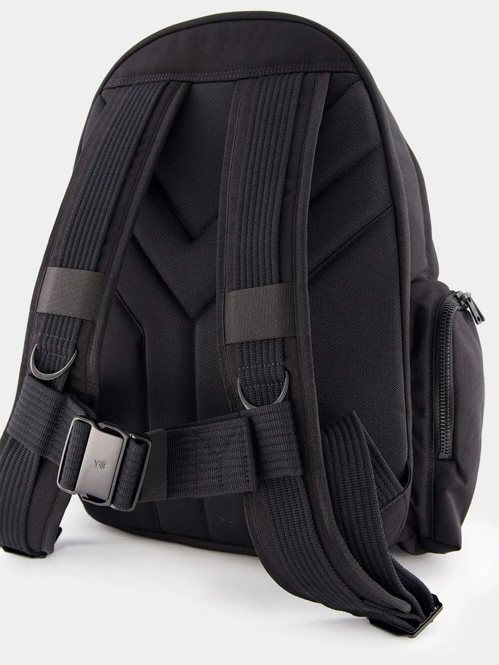 Sleek Designer Black Backpack
