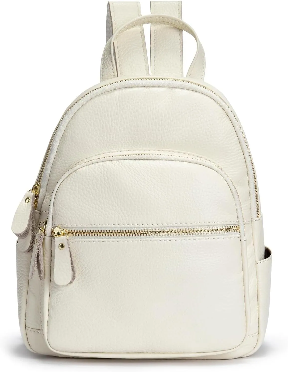 Soft Fashion Backpack Purse for Women Pebbled Leather Daypack Shoulder Satchel Purse Office Casual