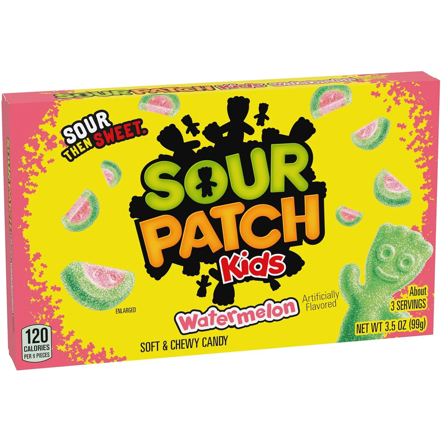 SOUR PATCH KIDS and SWEDISH FISH Soft & Chewy Candy Variety Pack, Bulk Candy, Mothers Day Candy, 15 Boxes
