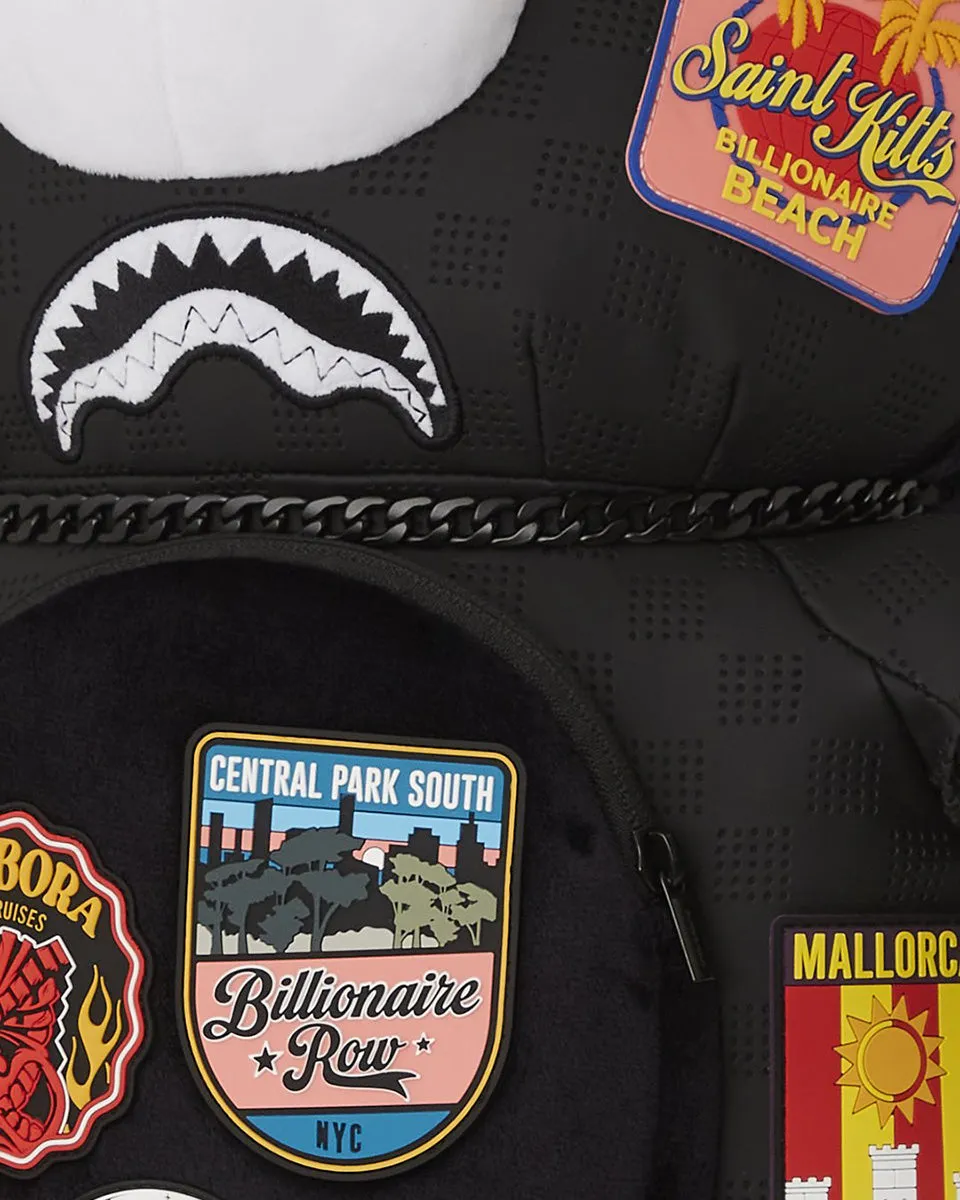 Sprayground Global Mogul Unlimited Miles Moneybear In Black