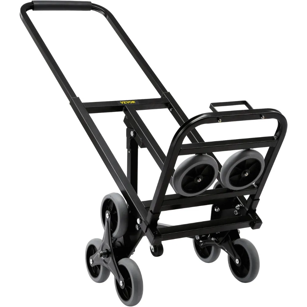 Stair Climbing Cart Folding Trolley Heavy Duty with Dual Handles Truck Frame
