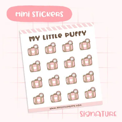 Suitcase Planner Sticker