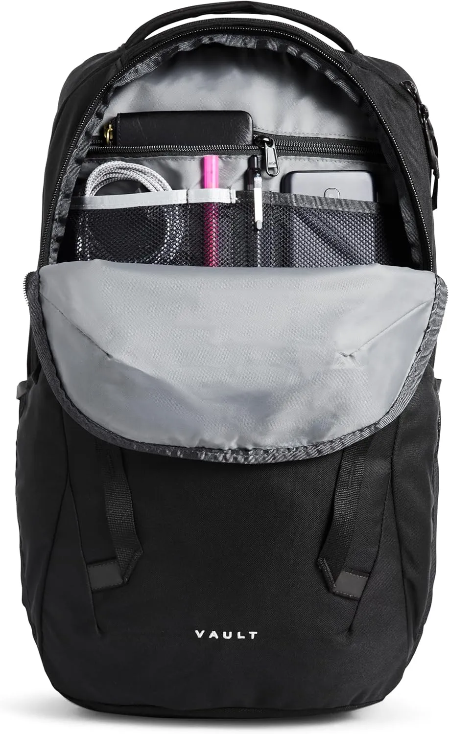 THE NORTH FACE Vault Everyday Laptop Backpack - PFAS Free, TNF Black-NPF, One Size