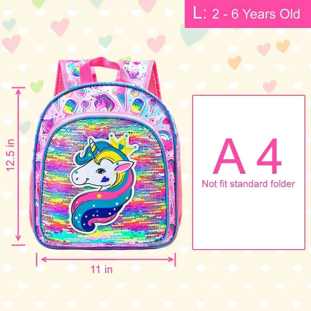 Toddler Backpack for Girls and Boys, Kids Preschool Bookbag