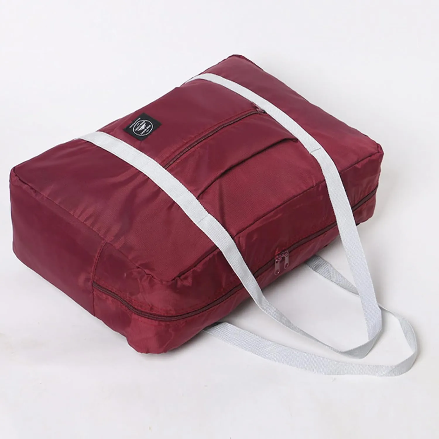 Travel Bag 5Packes Carry on Luggage Foldable Duffel Bag Sports Gym Bag Weekender Overnight Bag Water Resistant Nylon Travel Duffel for Men Women (5 PCS)